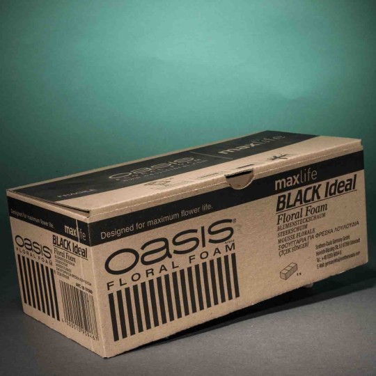 Spugna in mattonella singola - 23x11x8 Cm / Nero