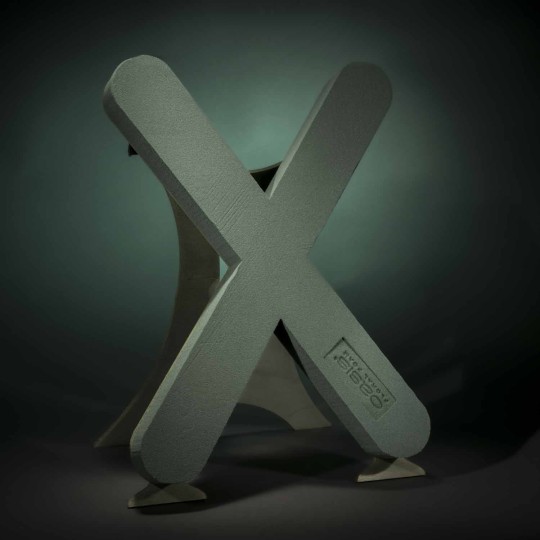 Lettere in spugna - X