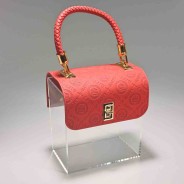 Scatola regalo "Borsetta" - 15,8x18x10 / Rosso