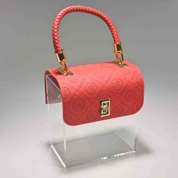 Scatola regalo "Borsetta" - 15,8x18x10 / Rosso