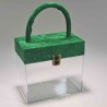 Scatola regalo "Borsetta" - 17x10,3x16 / Verde