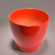 Caspò in terracotta - 3,5x12 Cm / Rosso