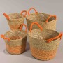 Cesti decorativi "Erba" - Set 4 Pezzi / Assortito