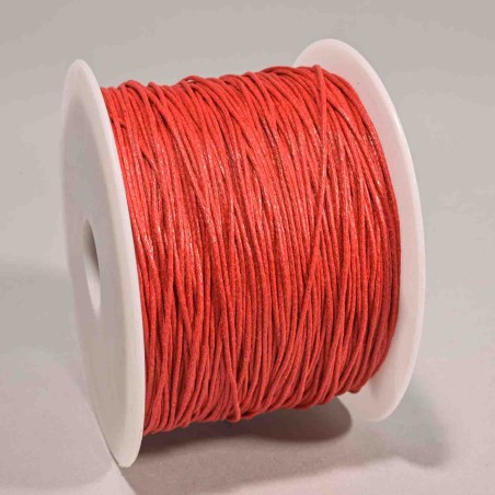 Corda in cotone - 1 Mm x 200 M / Rosso