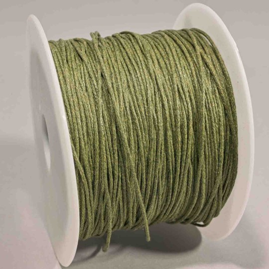Corda in cotone - 1 Mm x 200 M / Verde