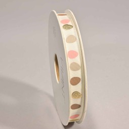 Nastro "Cotone Uova" - 10 Mm x 20 M / Crema