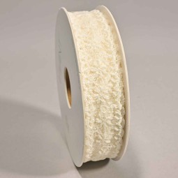 Nastro "Pizzo" - 20 Mm x 10 M / Bianco