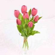 Tulipani "Real touch" in mazzo - Beauty