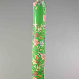 Bobina "Hana" in PPL - 1x25 M / Verde con fiori