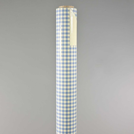 Bobina in PPL 40 My a quadretti - 1x25 M / Blu