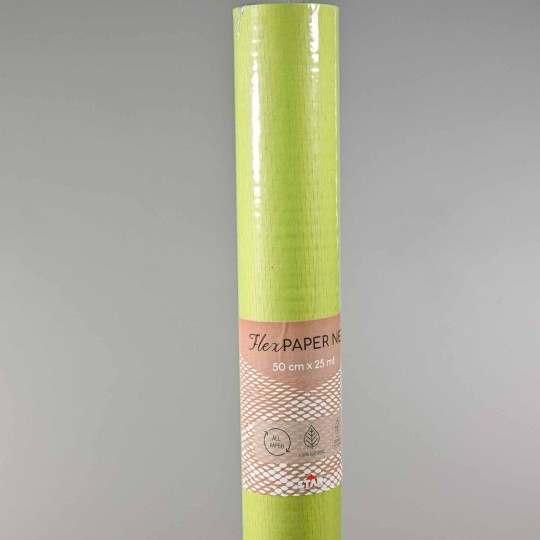 Bobina in ecorete - 50 Cm x 25 M / Verde