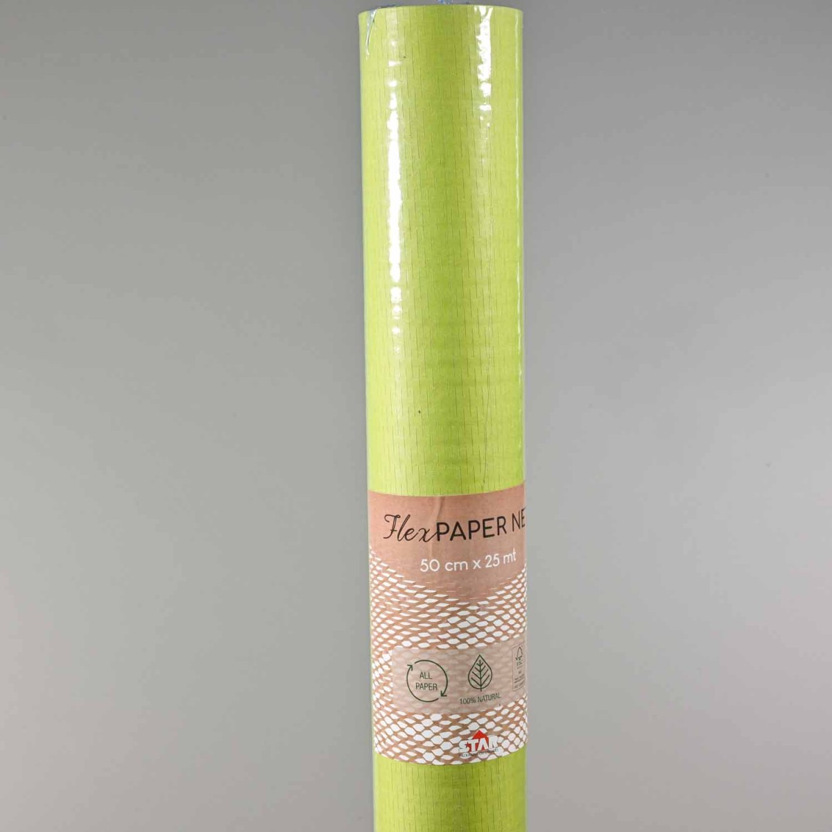 Bobina in ecorete - 50 Cm x 25 M / Verde