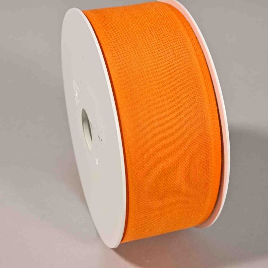 Nastro "Cotone" - 40 MM x 25 M - Arancione acceso