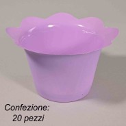 Coprivaso "Smerlato" Lavanda - 10 Cm - 20 Pezzi
