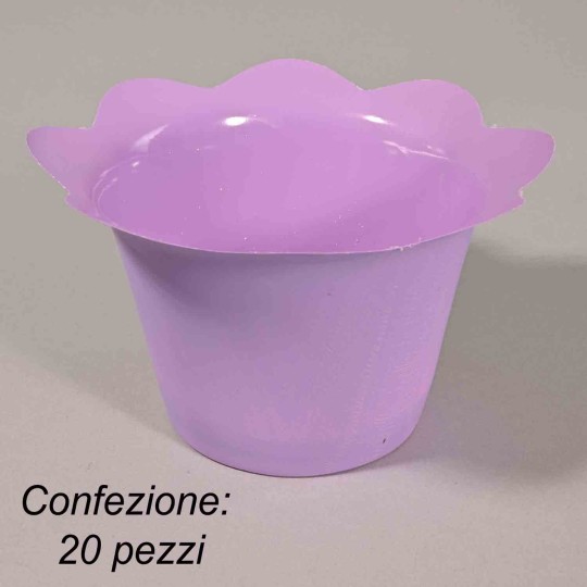 Coprivaso "Smerlato" Lavanda - 10 Cm - 20 Pezzi
