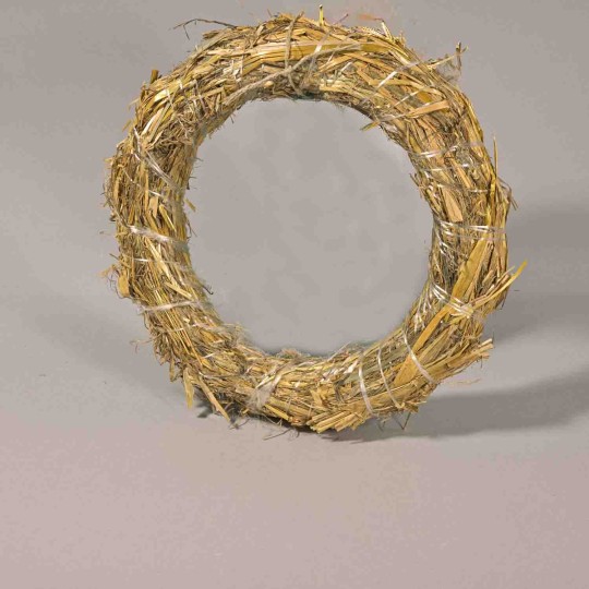 Coroncina in paglia - 25 Cm / Naturale