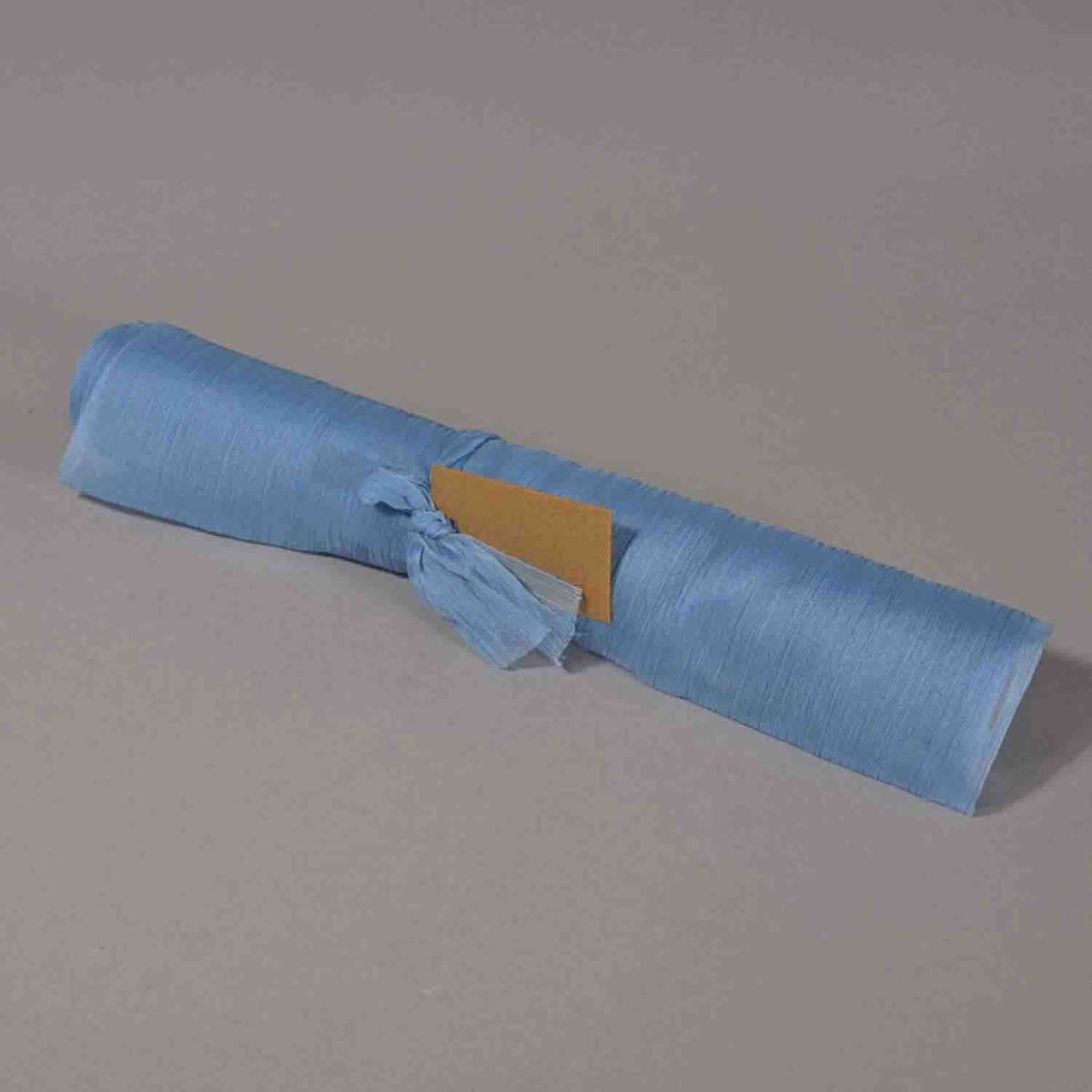 Runner in "Chiffon" - 28 Cm x 3 M / Blu cielo