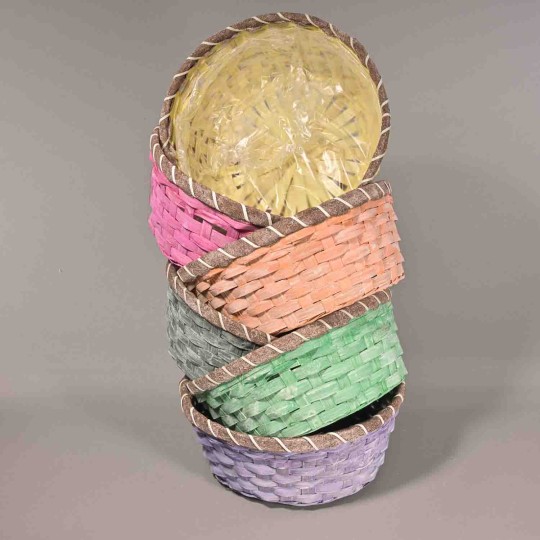 Cesti colorati 6 PZ - 26x11,5 Cm / Mix Color