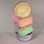Cesti colorati 6 PZ - 26x11,5 Cm / Mix Color