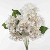 Ortensia in mazzo - 45 Cm / Bianco