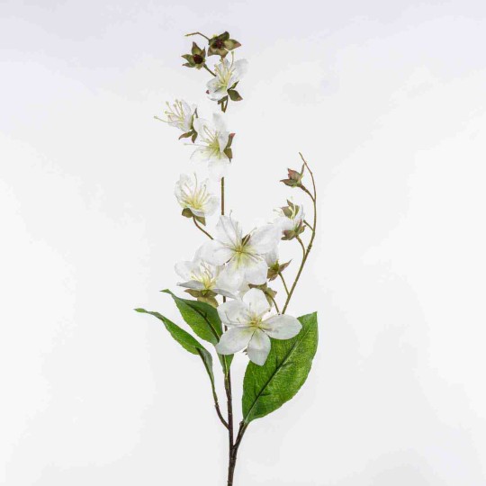 Clematis in ramo - 85 Cm / Bianco