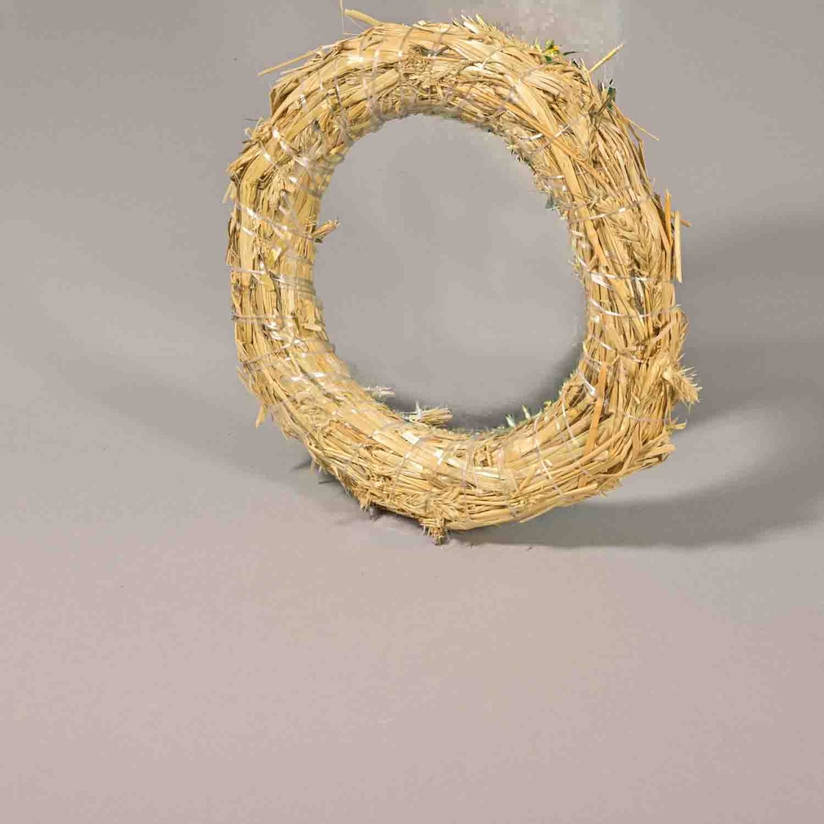 Coroncina in paglia - 20 Cm / Naturale