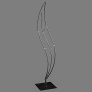 Foglia in metallo grezzo - 170 Cm