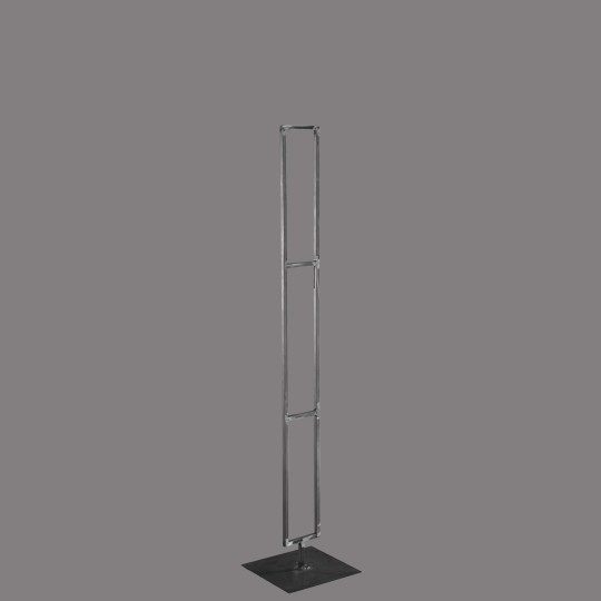 Scala in metallo grezzo - 150 Cm