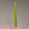 Candele coniche 12 PZ - 25x250 Mm / Verde acido