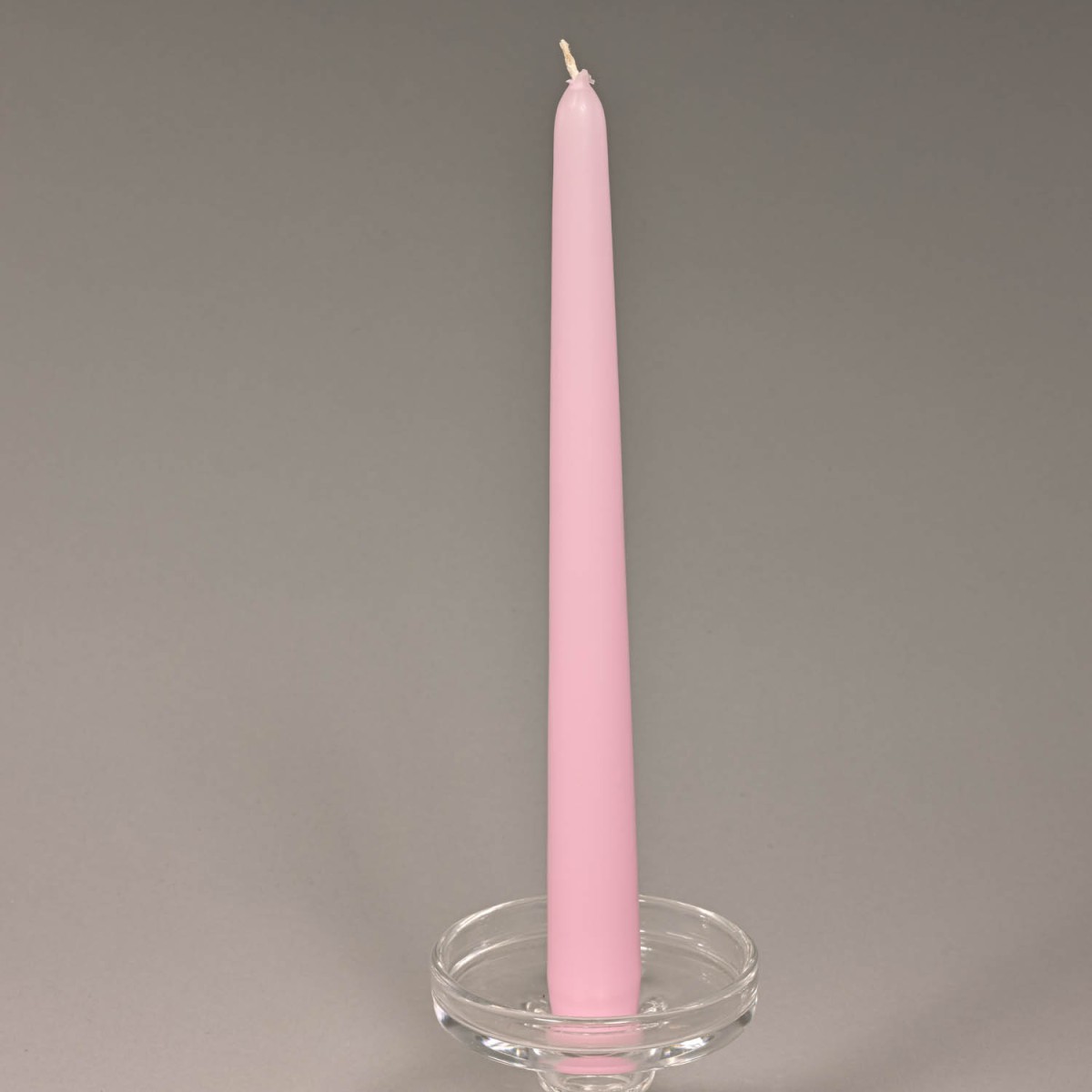 Candele coniche 12 PZ - 25x250 Mm / Rosa chiaro