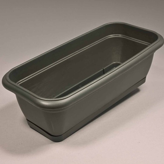 Mini cassetta con riserva - 25x12 Cm / Antracite