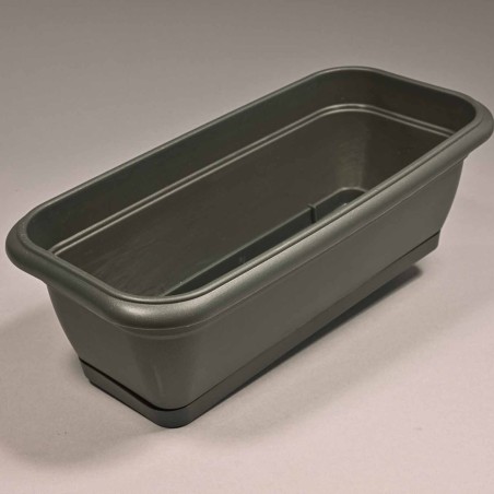 Mini cassetta con riserva - 25x12 Cm / Antracite