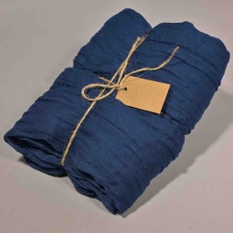 Runner "Cotone" - 70 x 300 Cm / Blu