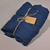 Runner "Cotone" - 70 x 300 Cm / Blu