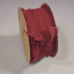 Nastro "Organdy" - 50 Mm x 10 M / Burgundy