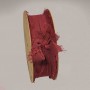 Nastro "Organdy" - 30 Mm x 10 M / Burgundy