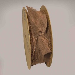 Nastro "Organdy" - 30 Mm x 10 M / Mocha