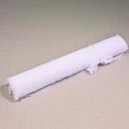 Runner "Organdy" 28 Cm x 3 M / Bianco
