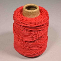 Cordino in Cotone - 4 Mm x 100 M / Rosso