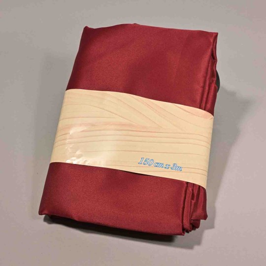 Runner Satin - 1,5 x 3 M / Bordeaux