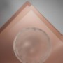 Fogli "Mat square"con bordo 12 Pezzi 50 My - 58x58 Cm / Rosa antico