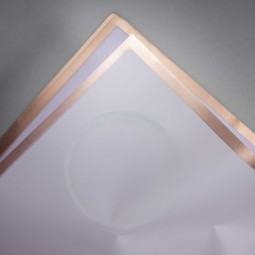 Fogli con bordo oro 20 Pezzi - 56,5x56,5 Cm / Lavanda