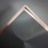 Fogli con bordo oro 20 Pezzi - 56,5x56,5 Cm / Grigio
