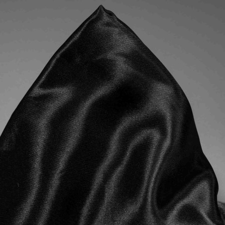 Telo in organza satin - Vari colori - Nero