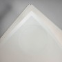 Fogli "Glam" con bordo 25 Pezzi - 50x50 Cm / Bianco