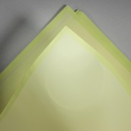 Fogli "Glam" con bordo 25 Pezzi - 50x50 Cm / Verde chiaro