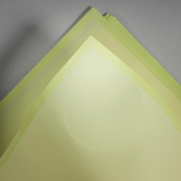 Fogli "Glam" con bordo 25 Pezzi - 50x50 Cm / Verde chiaro