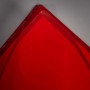 Fogli "Glam" con bordo 25 Pezzi - 50x50 Cm / Rosso