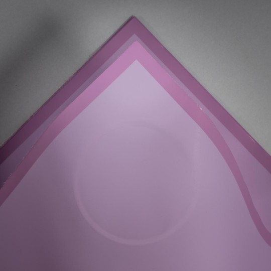 Fogli "Glam" con bordo 25 Pezzi - 50x50 Cm / Lavanda