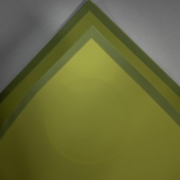 Fogli "Glam" con bordo 25 Pezzi - 50x50 Cm / Verde muschio